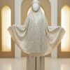 Mukena Armani Silk Motif for Prayer Dress Daily & Traveling 01