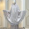 Mukena Armani Silk Motif for Prayer Dress Daily & Traveling 02