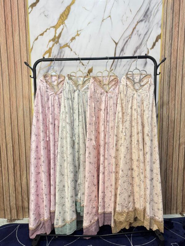 Mukena Armani Silk Motif for Prayer Dress Daily & Traveling 06