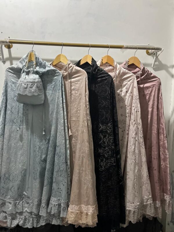 Mukena Bordir Mewah Armani Prayer Dress Aisyah 02