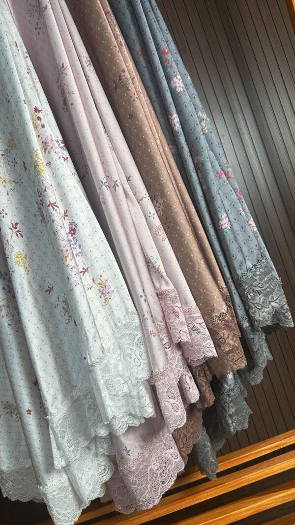 Mukena Mewah Armany Silk Premium Motif Bunga 03