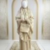Mukena Silk Jaguar Motif Mawar Prayer Set 01 Mukena Silk Jaguar Motif Mawar Prayer Set 01