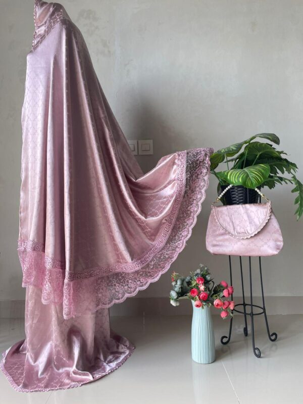 Mukena Silk Original Polos Tile Prayer Dress Masaya 01