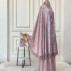 Mukena Traveling Armany Silk Premium Prayer Set Motif Bunga 04 Mukena Traveling Armany Silk Premium Prayer Set Motif Bunga 04