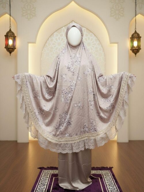 Mukena Traveling Silky Premium for Prayer Dress Alquba 01